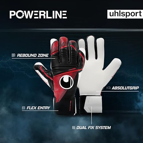 Miniatura 3 de uhlsport Powerline Absolutgrip HN Guantes Portero Talla