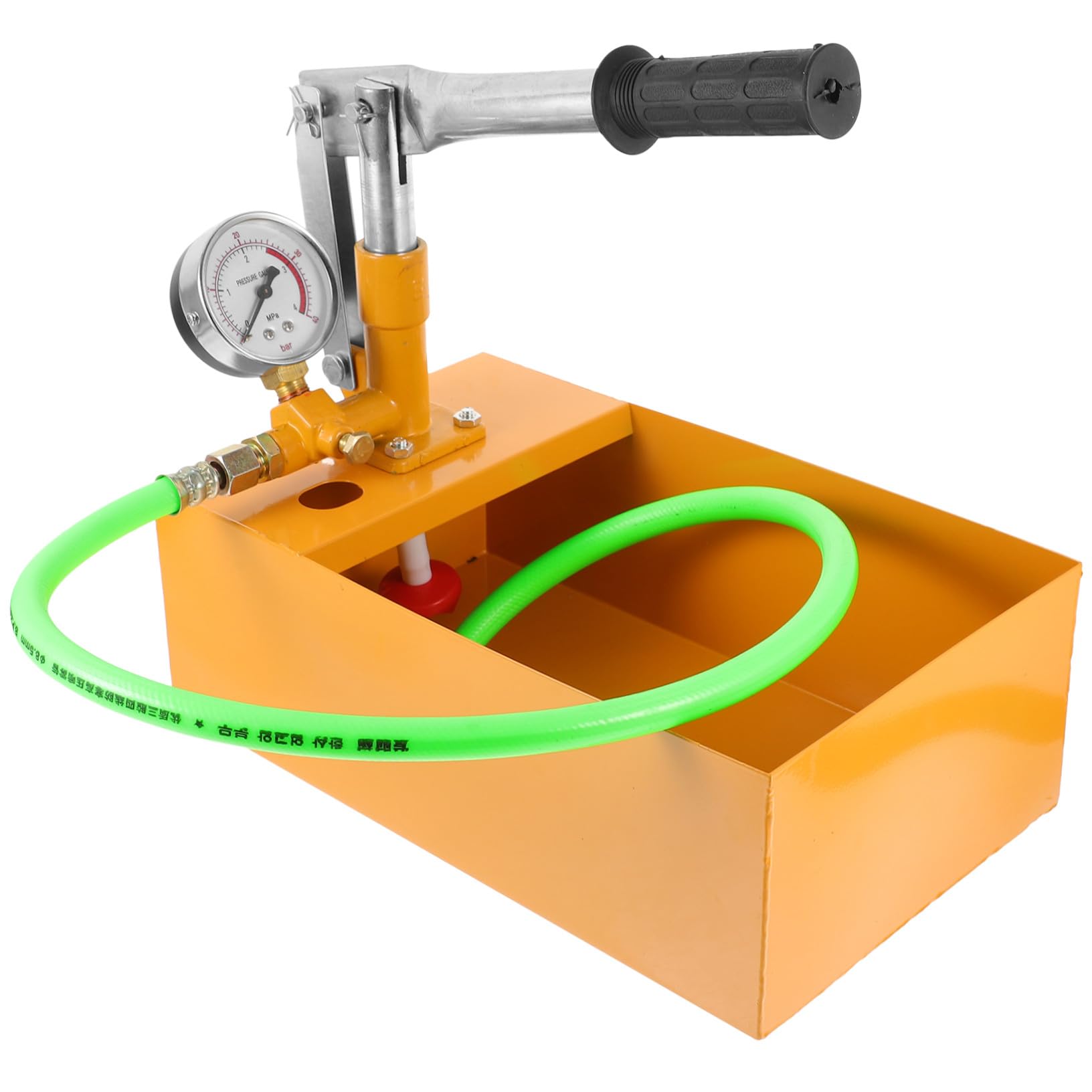 Bomba de Prueba de Presión Manual de 40kg de Cobre | Probador Hidráulico para Válvulas y Aceite, Gran Esfera con Marcación Clara Color Aleatorio Estilo Aleatorio