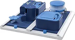 TRIXIE Poker Box 2 Brinquedo de enriquecimento para cães, quebra-cabeça avançado para cães de nível 3, jogo interativo de petiscos