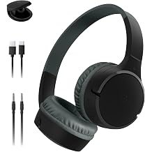 Belkin SoundForm Mini Bluetooth Kids Headphones with Case, 30H Battery Life