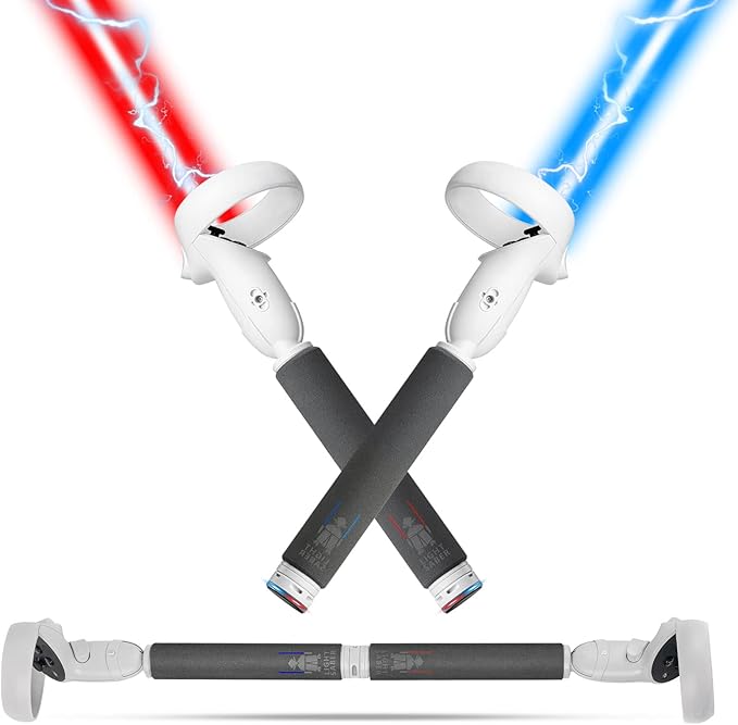 Hibloks Extension Grips for Oculus/META Quest 2 Accessories, 2 in 1