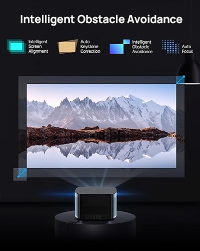 Miniatura 4 de Proyector de película Xgimi Horizon FHD 4K de 1080p, 2200 lúmenes ANSI, altavoces Harman Kardon, Android TV 10.0, enfoque automático, corrección