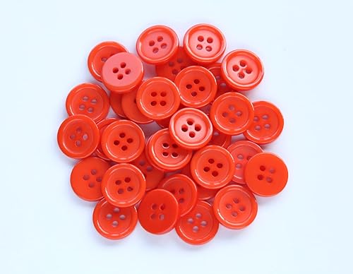 Miniatura 10 de GANSSIA 160 botones de costura de 58 pulgadas (0.591 in) para ropa, botones de color gris oscuro, botones de color gris oscuro, manualidades,