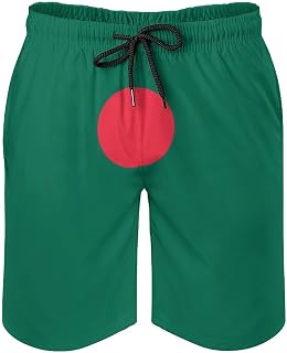 Mens Swim Trunks with Compression Pants Liner Swimming Shorts Quick Dry Beach Board Sport Shorts with Pockets