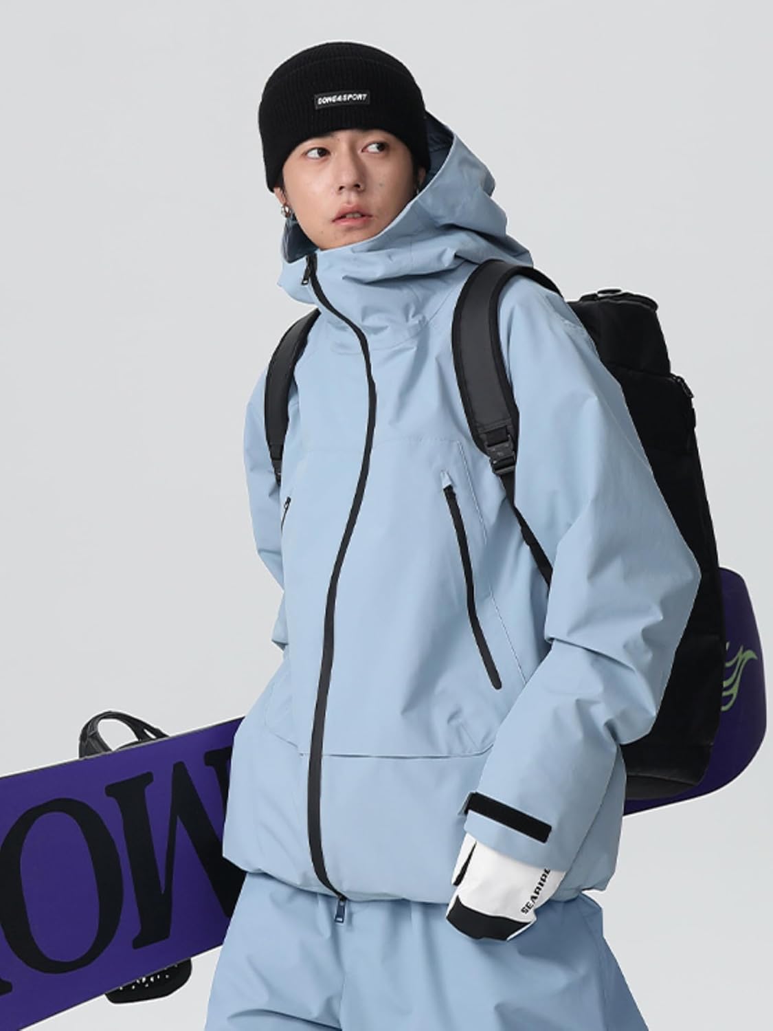 Insulated Snow Coat for Men Women Waterproof Hooded Snowboarding Jacket Outddoor Breathable Ski Jackets