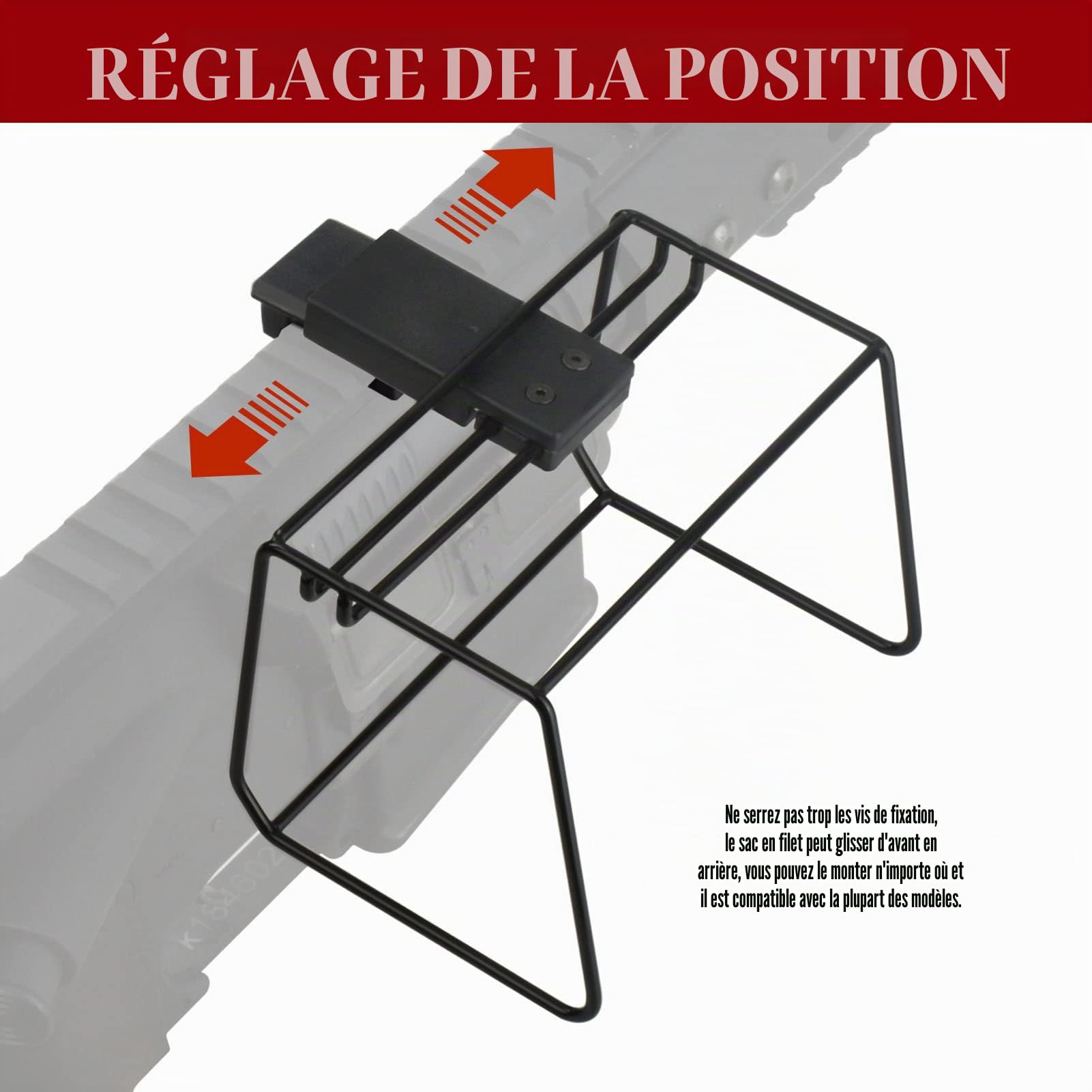 Pissente Capteur de Tir en Laiton avec Sac en Filet, Collecteur de en Nylon Résistant à la Chaleur, Fermeture Éclair au Bas pour Sacs