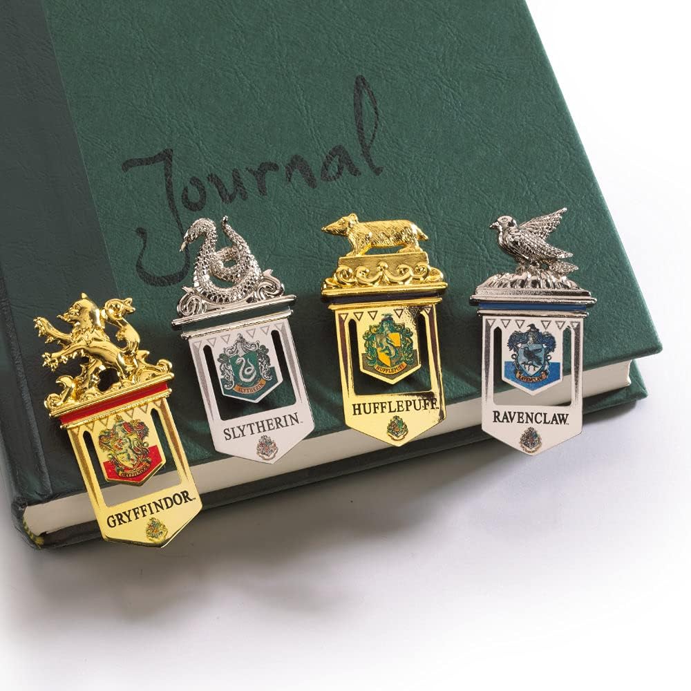 Noble Collection - Figurine - Harry Potter - Set de 4 Marque-pages Poudlard - 0812370010059