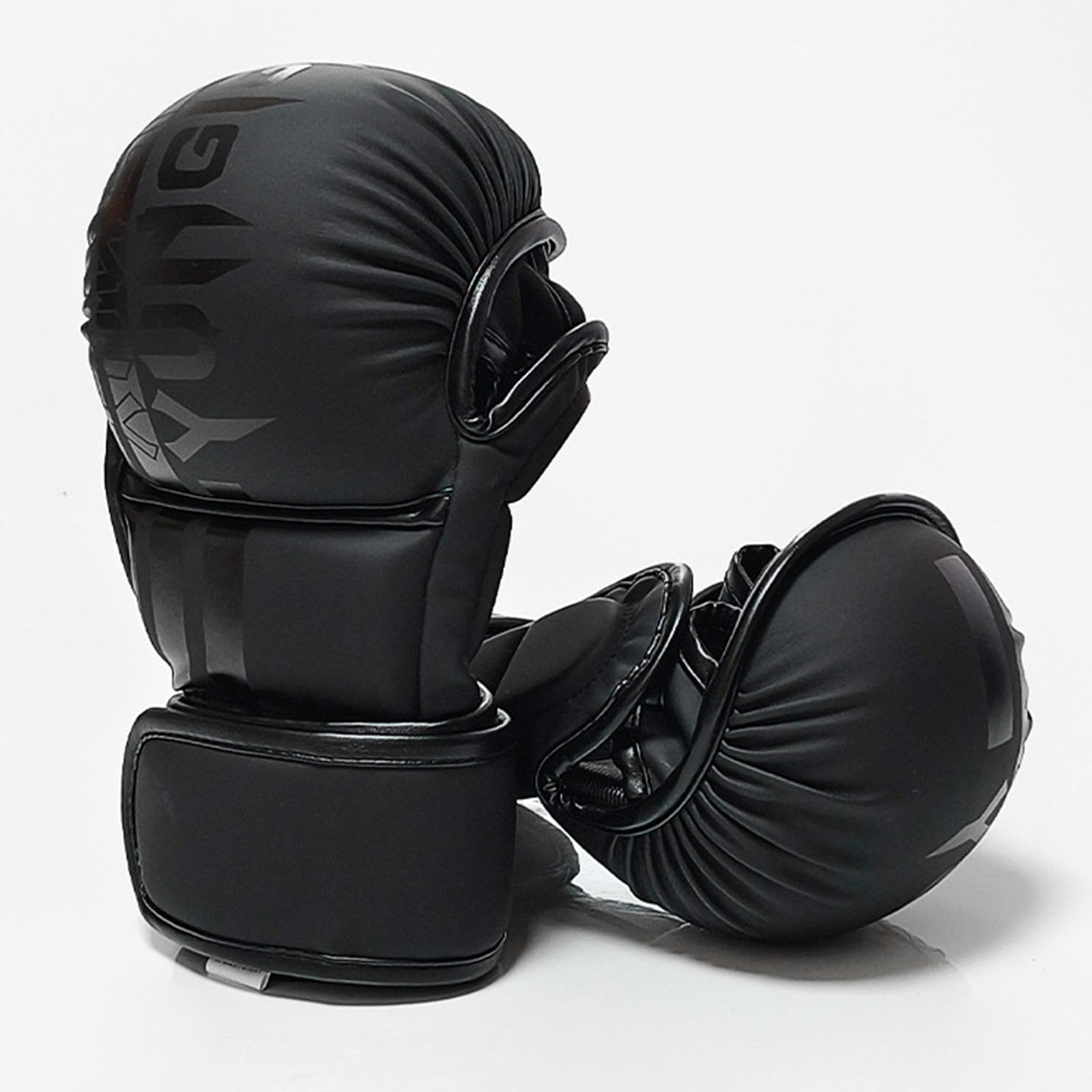 Guantoni da Guanti da Allenamento MMA Guanti MMA Spessi Fasce per Le Mani da Allenamento Fasce per Le Mani da Esercizio Mezzo Dito per Sparring
