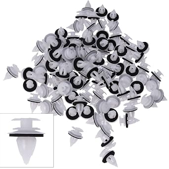 Saihisday 100PCS Door Panel Clips with Seal Ring Replacement for BMW E34 E36 E38 E39 E46 X5 M3 M5 Z3