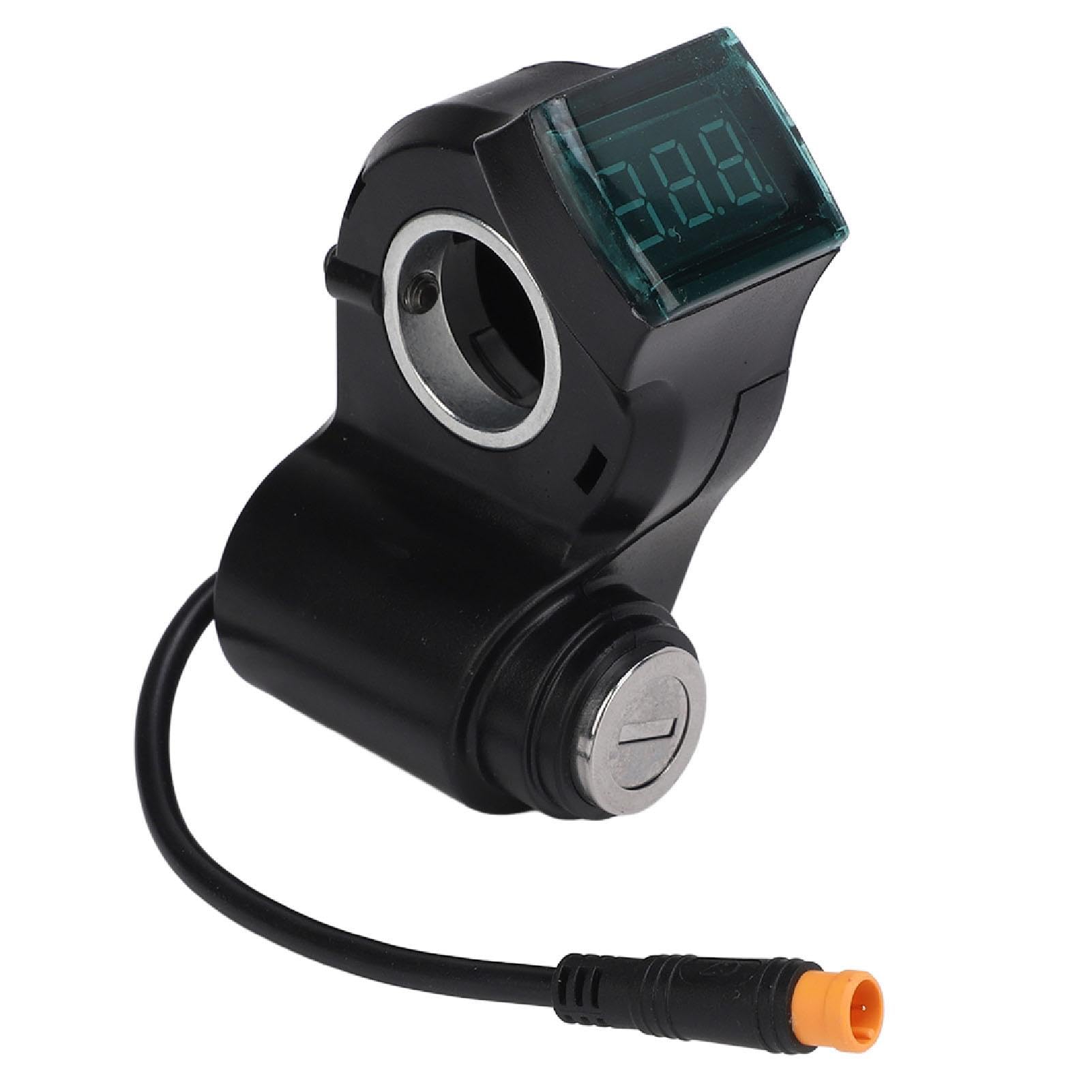 Socobeta Scooter Elettrico Blocco di Accensione 3 Pin Spina One Key Start Scooter Interruttore di Blocco con 2 Chiavi per KUGOO per M4 Scooter
