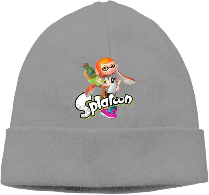 Thkifsd Splatoon Game Beanie Cap Hat DeepHeather Clothing