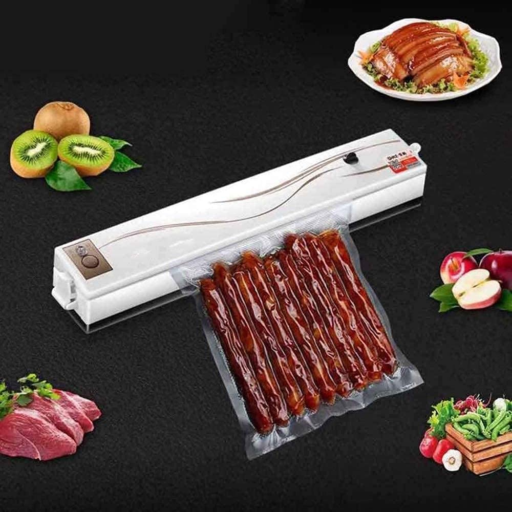 Sellador de Bolsas Selladora al Vacio Sellador al Vacío Envasadoras al vacío Mini sellador de bolsas para el hogar y la cocina Máquina de calor portátil de mano Frescura para el vacío doméstico