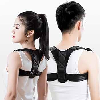 男性と女性のための調節可能な姿勢矯正器 - 姿勢ブレース、鎖骨サポート Amazon | 男性と女性のための姿勢矯正器 背中の姿勢ブレース