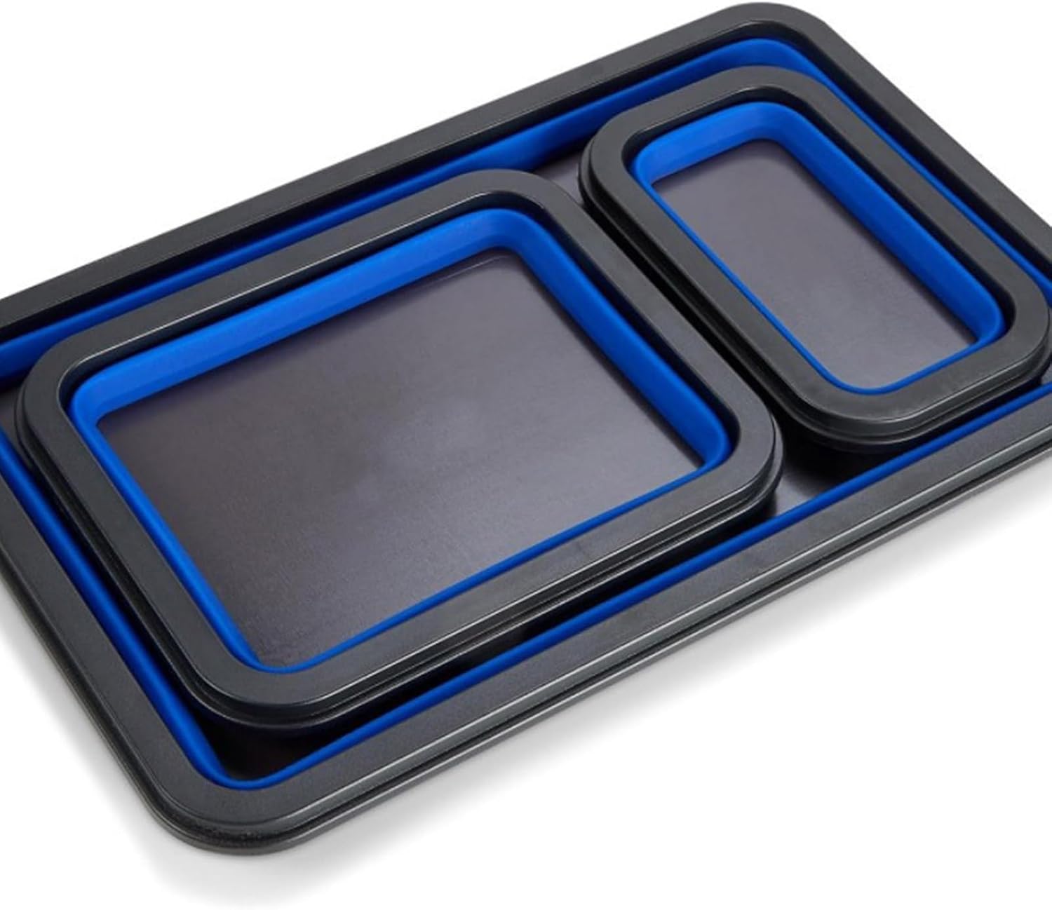 Rectangle Parts Trays Storage Box Rectangular Screw Holder Organizers For Electronics Repair Small Components Portable Tool Keeper