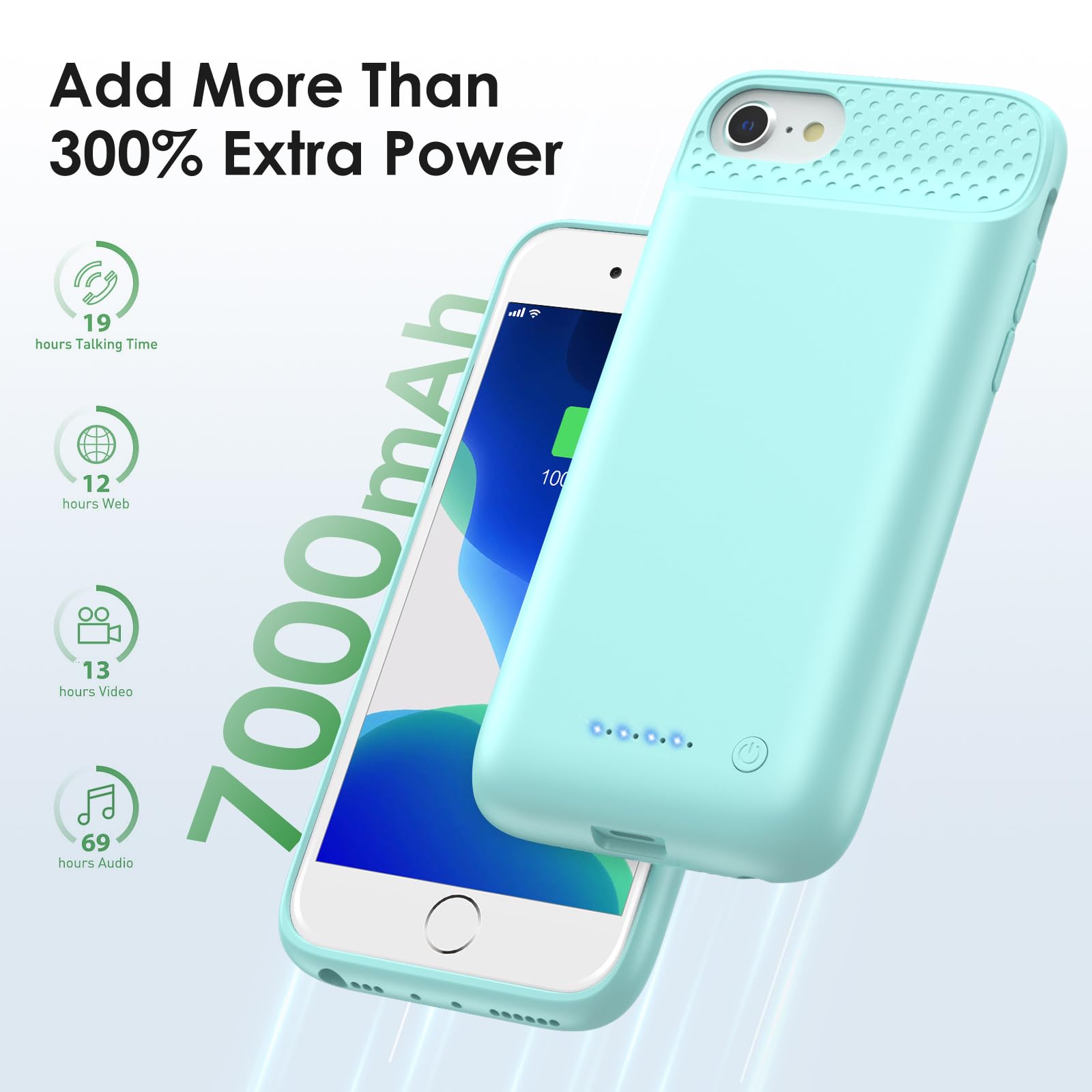 Iphone 16 Power Bank Iphone 6s Case Battery Case For IPhone 8/7/6