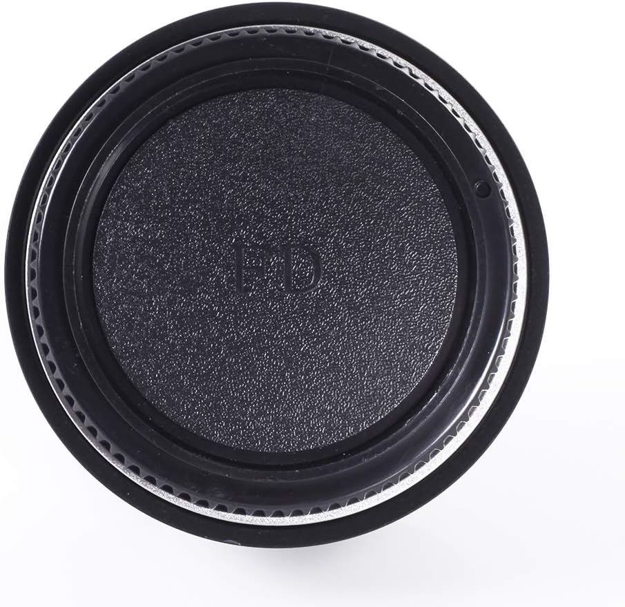 FocusFoto Adapter Ring for FD/FC Lens to EF EF-S Mount Camera with Optical Glass & Caps fits for EOS DSLR 5D Mark IV III II 1Ds 6D 7D 90D 80D 77D 70D 60D 1500D 1300D 1200D 760D 750D 700D