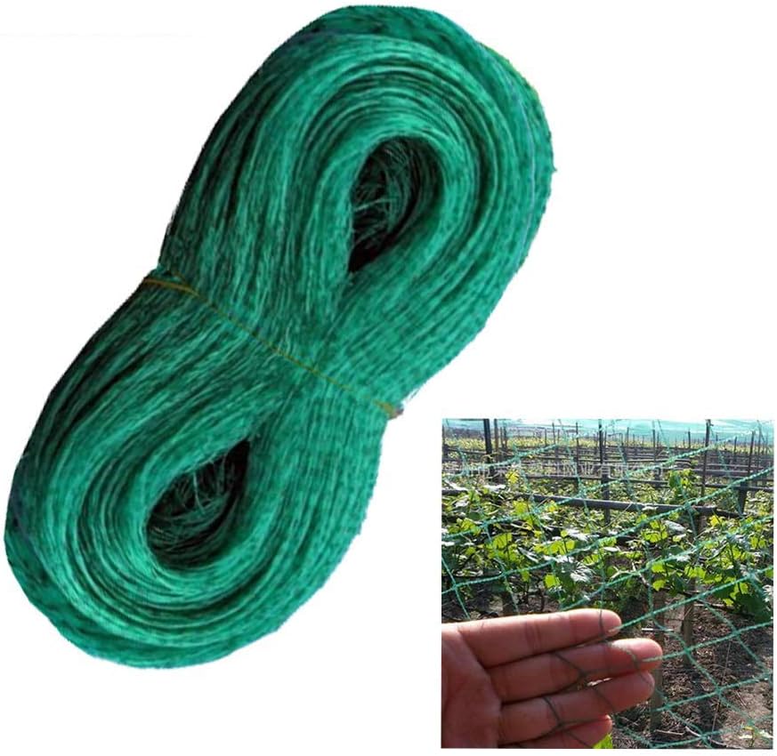 Green Anti Bird Net, 33 'x 13' Garden Plant Netting,Protect Plants and Fruits from Rodents Birds (4Mx10M)
