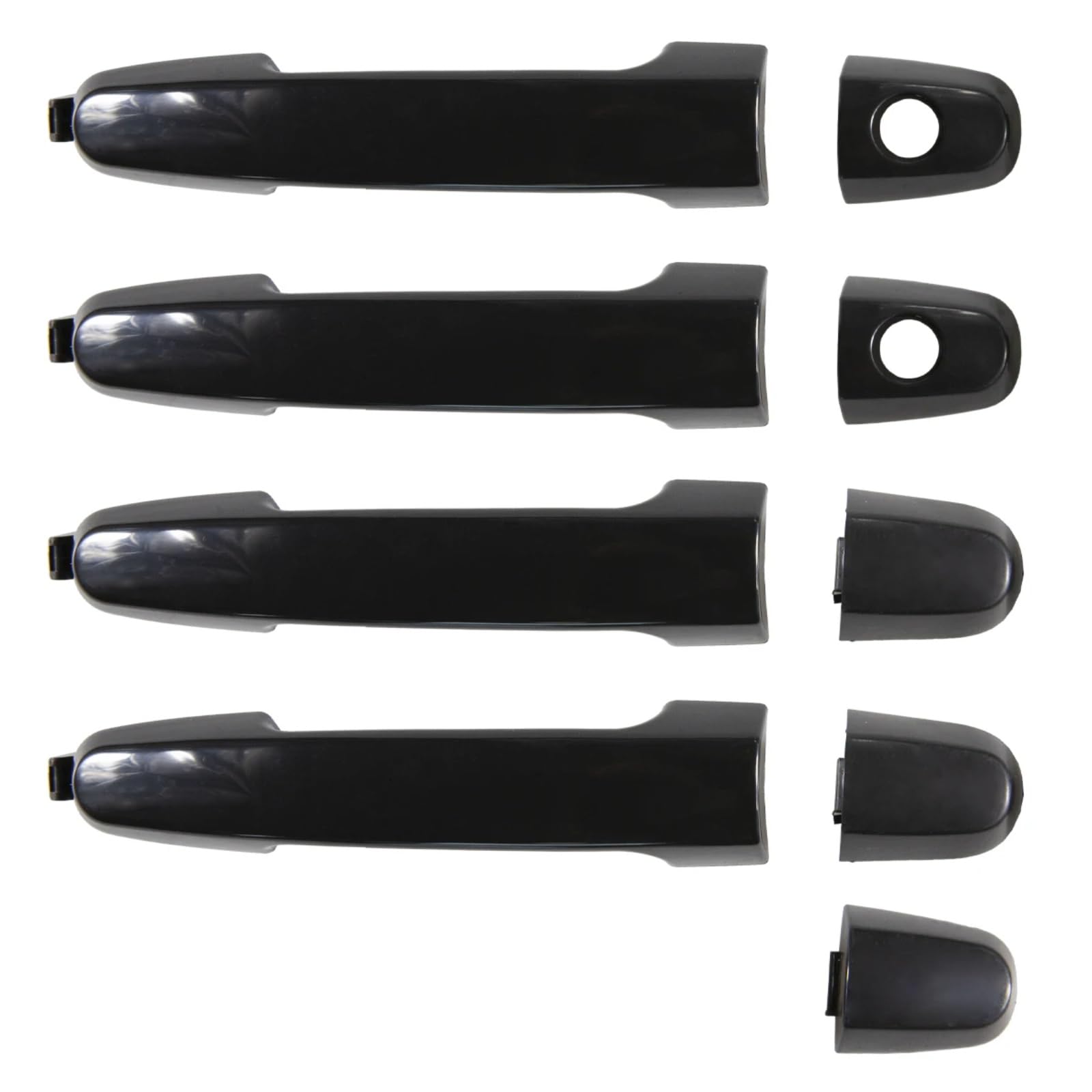 Kedfbts One Color Car Outer Handle Compatible With Toyota For Camry 2002-2006 For Highlander 2001-2007 For Corolla 2003 2004-2013 1Set Exterior Outside Door Handle Left Right