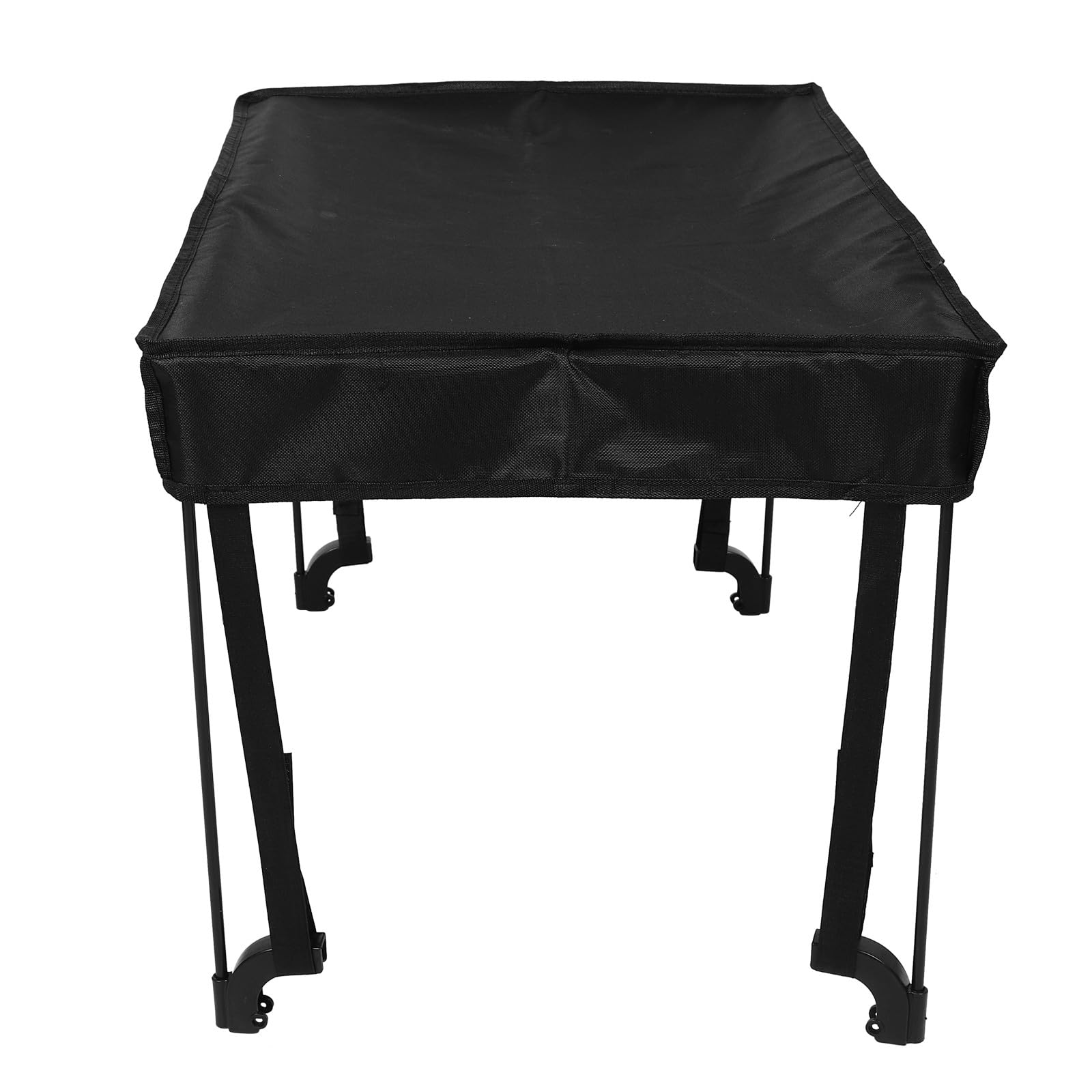 STOBAZA Toldo Plegable para Carrito Negro Resistente al Clima Cubierta para Lluvia y Sombra, Rápido de Montar, Adecuado para Salidas de Mercado