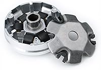 Vista 2 de Glixal GY6 49cc 50cc Scooter Moped Complete Variator Kit with 6.5g Roller Weights, Front Clutch Drive Pulley for 139QMB 139QMA Engines