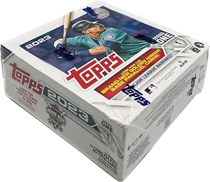 Topps 2023 Baseball Series 1 Giant Box - 16 Packs, 256 Cards, 1 Retail Exclusive Insert Card