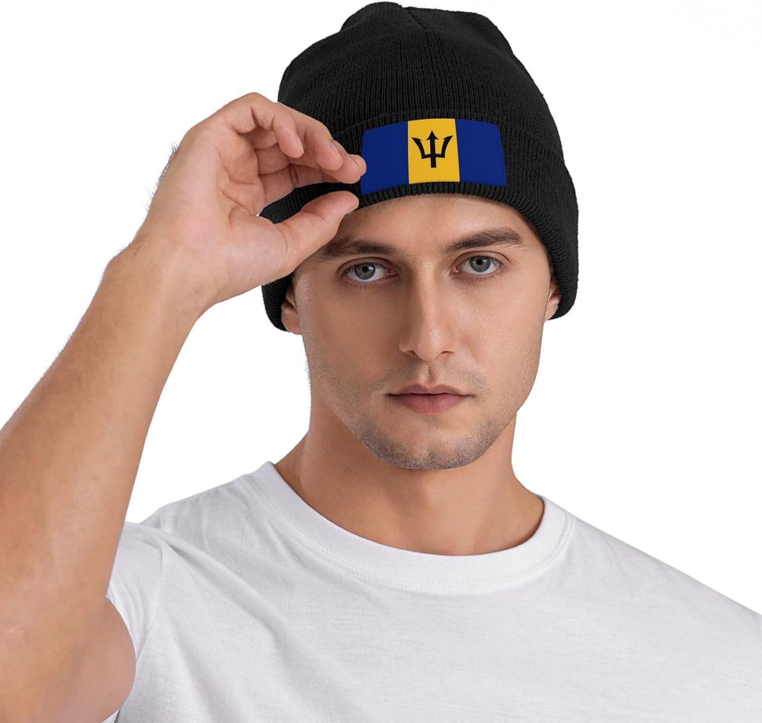 National Knit Beanie Hat Winter Fall Beanies Caps for Men Women Warm Stocking Cuffed Cap Soft Ski Hats Headwear Unisex