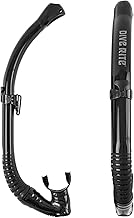 Dive Rite Foldable Snorkel Black