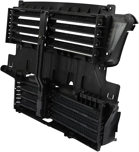 Miniatura 3 de munirater Reemplazo del conjunto de rejilla del obturador del radiador delantero para Fusion HS7Z8475A HS7Z8475A HS7Z8475C 2017 2018 2019