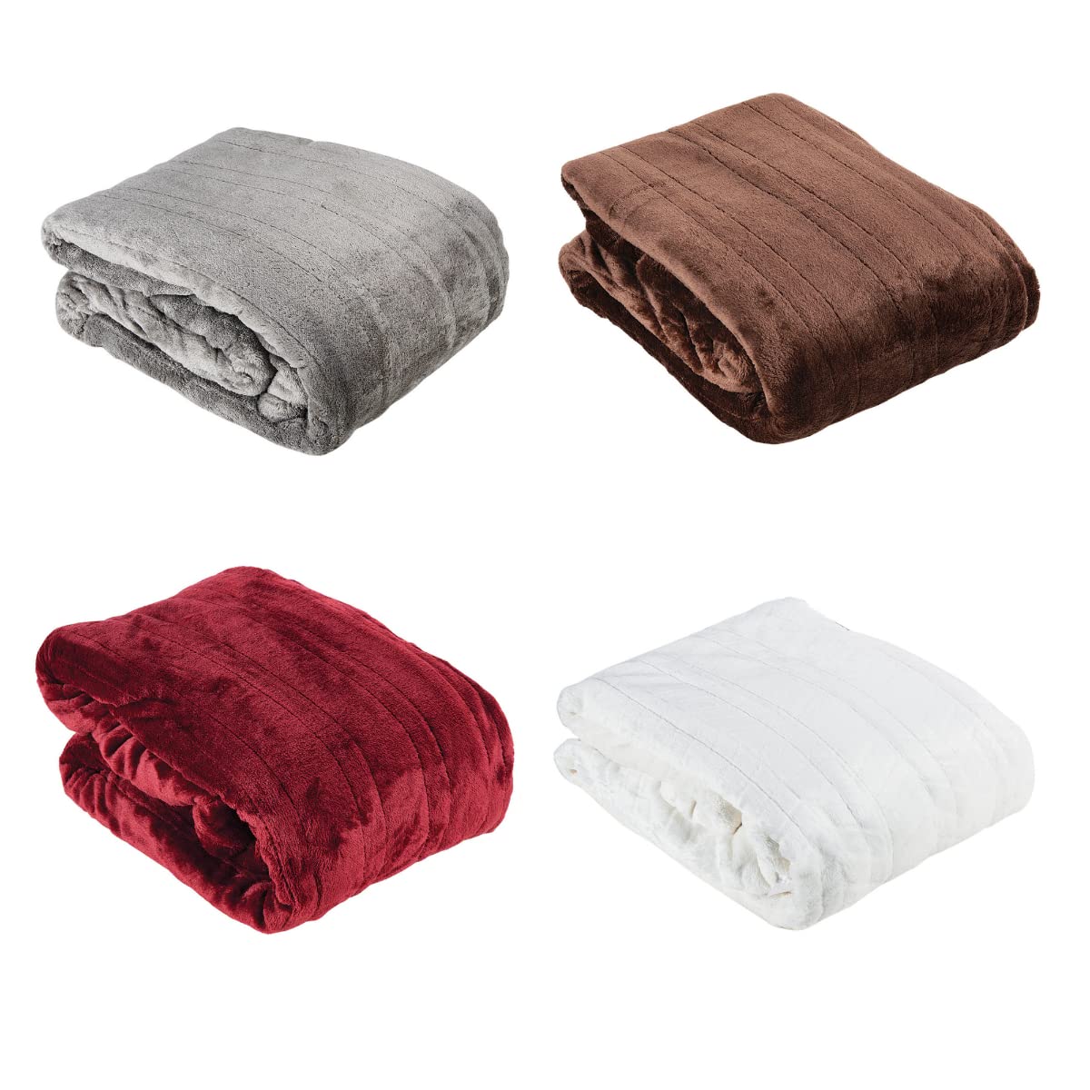 Amazon.com: Westerly Assorted Colors Set of 4 Randomly Selected - Electric  Blankets (Throw Size) : Home u0026 Kitchen