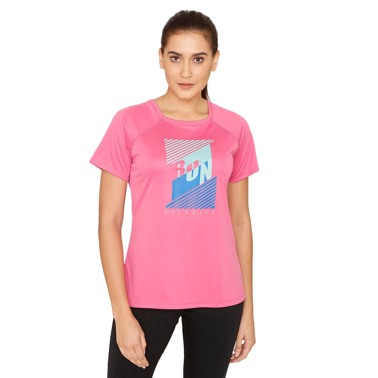 zelocity Relaxed Quick Dry Top - Ibis Rose-picture-38