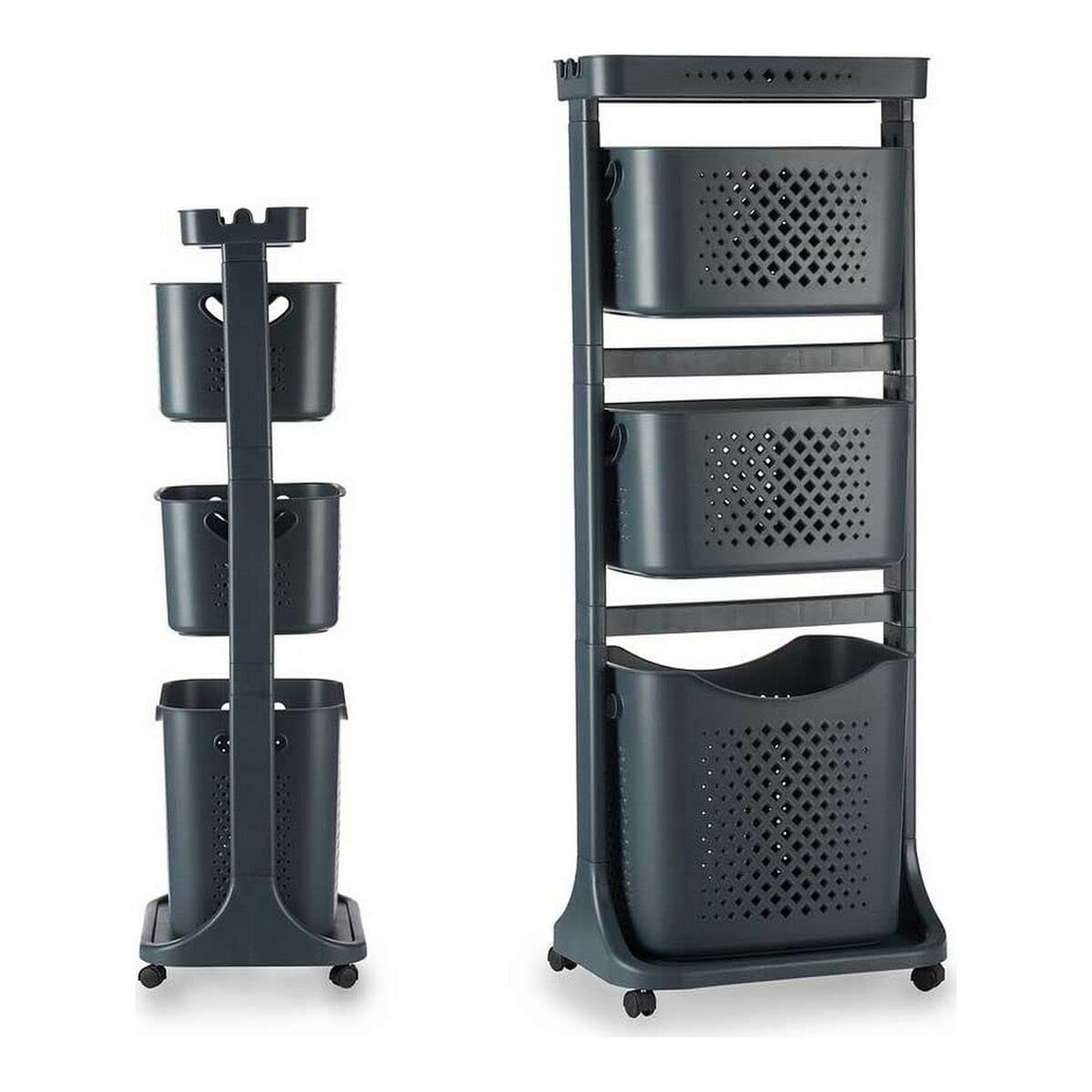 Chariot multicolore pour organiser votre cuisine et votre salon