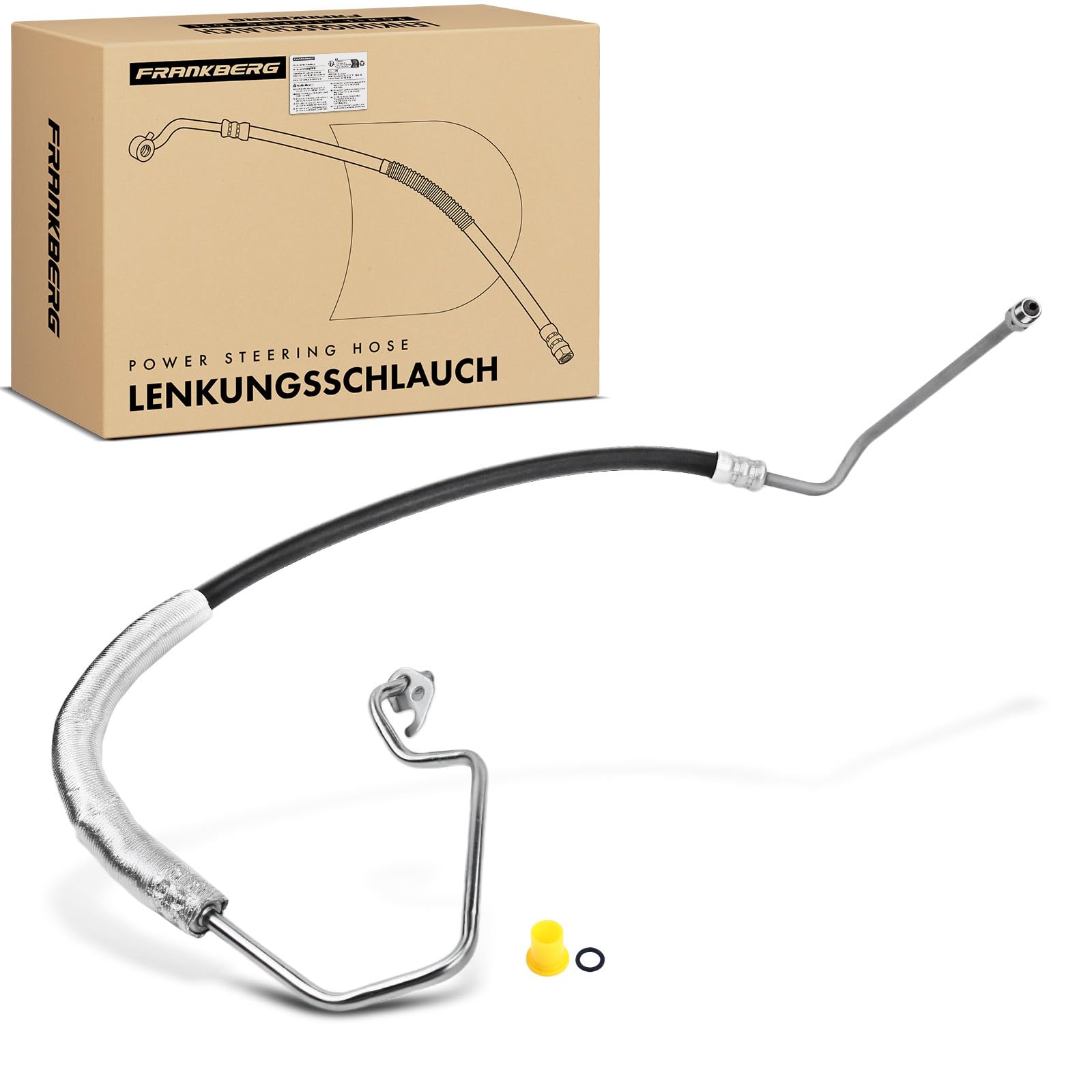 Frankberg Manguera de dirección asistida Compatible con Mondeo III Turnier BWY Mondeo III B5Y Mondeo III Berlina B4Y Replace# 4389082,1211272