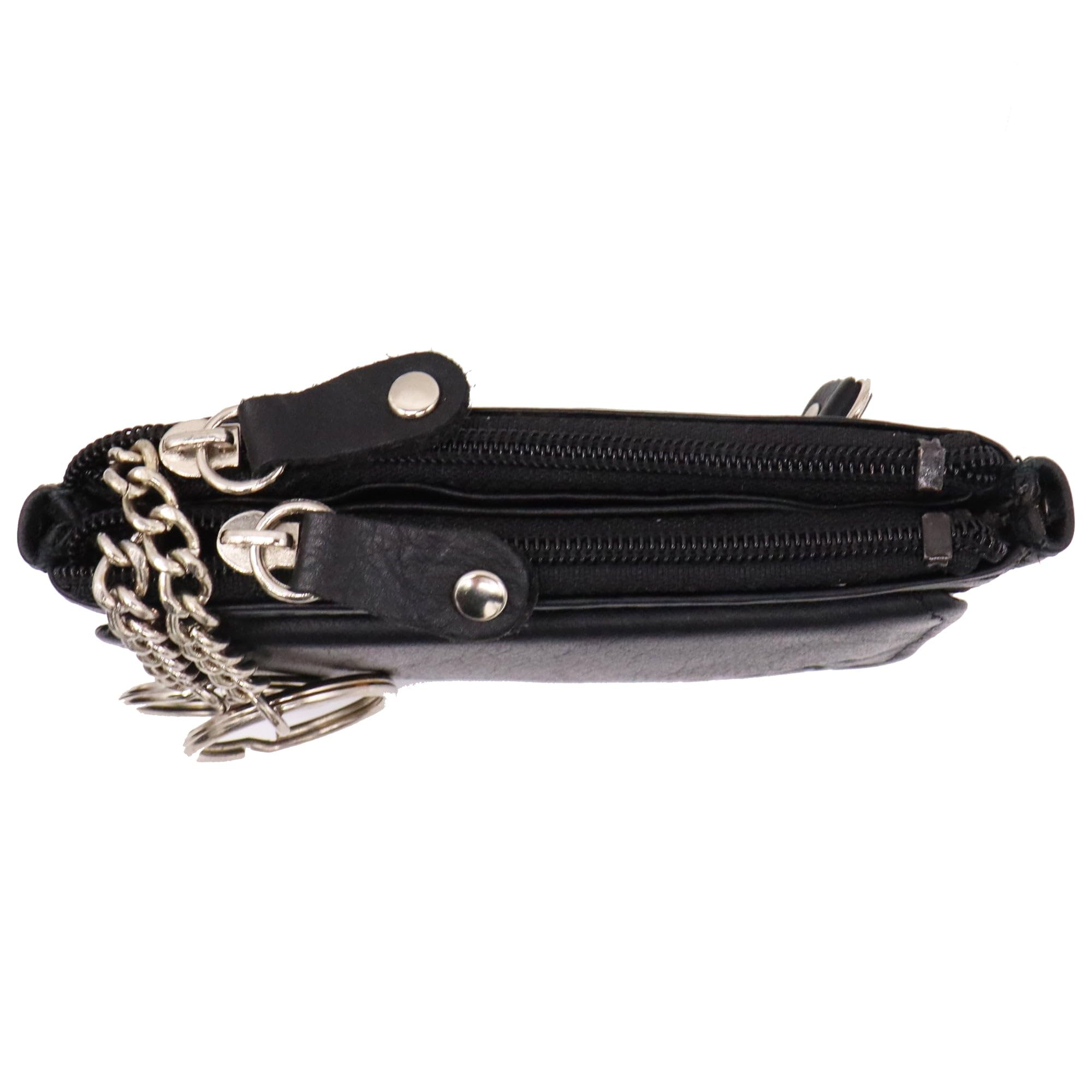 Safekeepers Etui Porte Clefs – Pochette Zippé – Porte-Clés Cuir - Homme – Femme