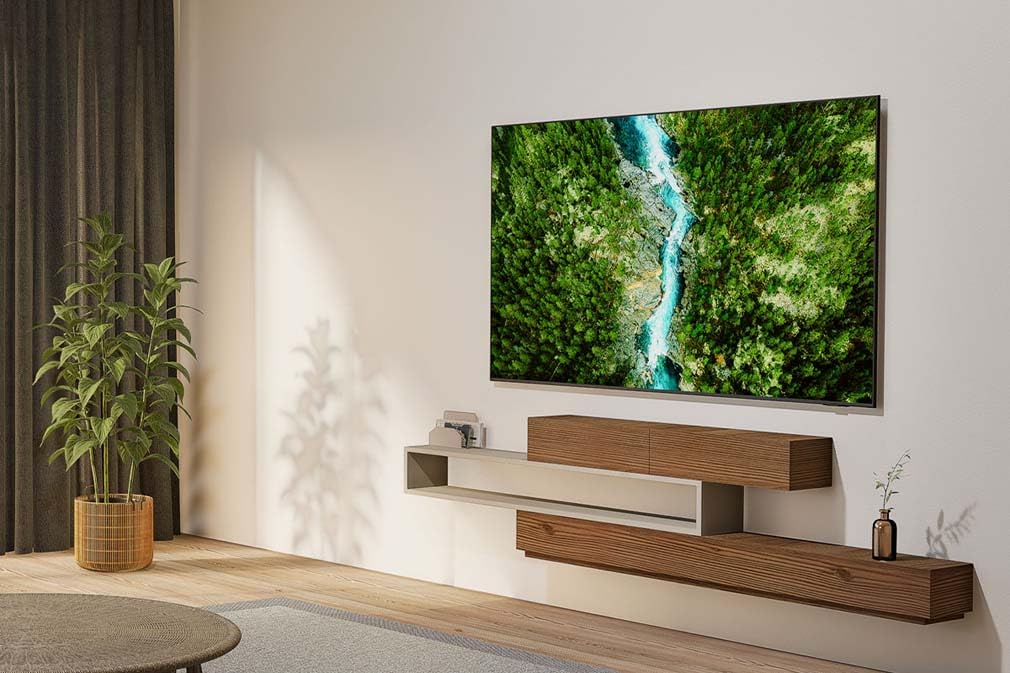 Samsung Crystal UHD U8079F 4K 55 Zoll (138 cm) LED Fernseher, Crystal Prozessor 4K, MetalStream Design, SmartThings, AI Upscaling, Gaming Hub, Knox Security, Kostenlose Inhalte, Smart TV