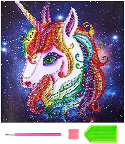 DIY 5D Diamond Painting Kits for Adults, Kids beginner Paint by Number Kit On Canvas Arts Craft Wall Decor, Diamond Painting Animal, 11.8X11.8 inch