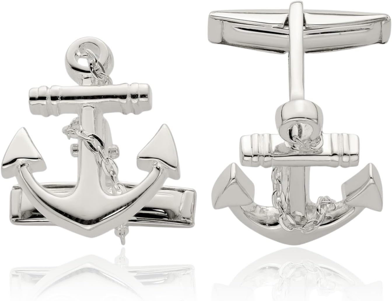 925 Sterling Silver Cuff Links for him IceCarats