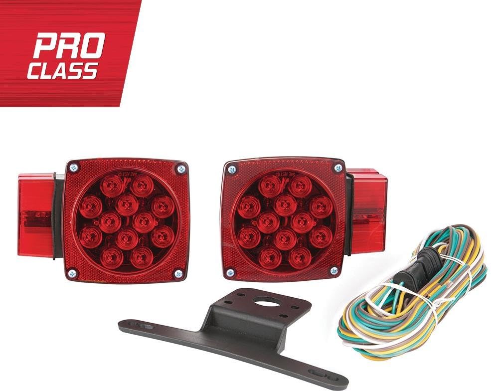 TOWSMART Pro Class 80 in. Over and Under Submersible LED Trailer Light Kit