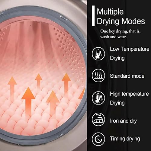 Miniatura 6 de Lavadora y secadora completamente automática,Lavadora frontal URG,Lavadora compacta eléctrica montada en la pared,Lavado de ebullición a alta