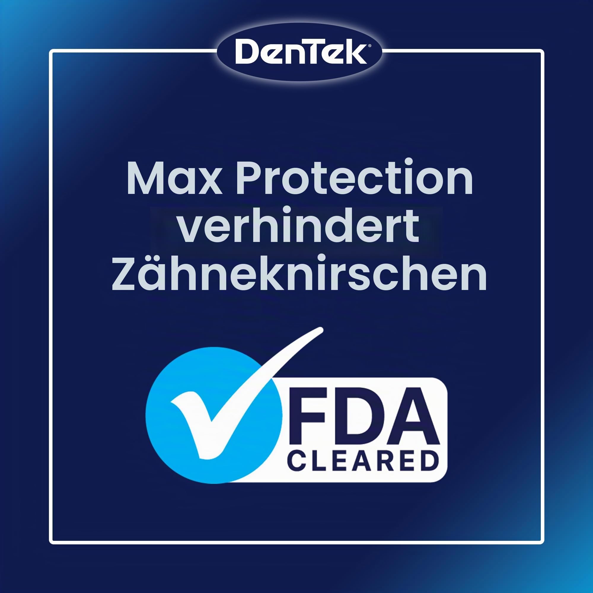 DenTek Professionelle Passform Maximaler Schutz Mundschutz für Nächtliches Zähneknirschen