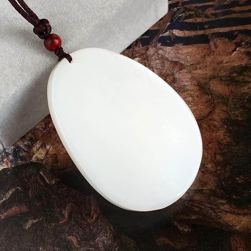 Genuine White Emerald Jade Dragon Kwan Yin Guan Yin Goddess of Mercy Bodhisattva Buddha Necklace Amulet Pendant(Certificate,Handcarved) - Image 6