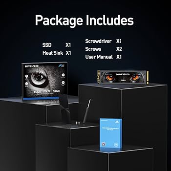 Amazon.com: MOVE SPEED HB7450 1TB SSD for PS5 with Heatsink