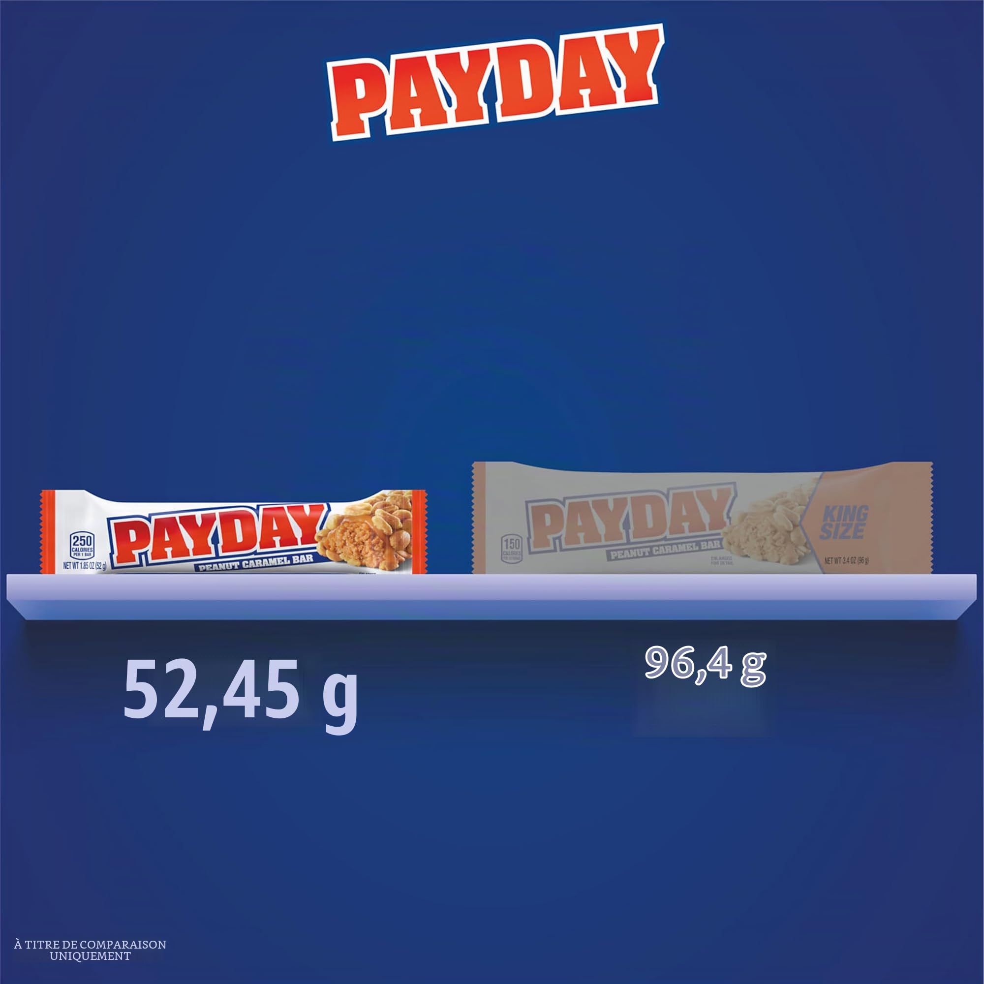 Hersheys payday candy bar - 24 ea/box
