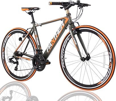 Amazon Panther パンサー クロスバイク Ares 8 24段変速 超軽量異型アルミフレーム 700 28cタイヤ 適応身長165cm以上 前後輪クイックリリース方式 フラットバーハンドル Vブレーキ コスパ最強モデル Army Orange 外装24段変速 Panther クロスバイク Amazon Panther パンサー クロスバイク Ares 8 24段変速 超軽量異型アルミフレーム 700 28cタイヤ 適応身長165cm以上 前後輪クイックリリース方式 フラットバーハンドル Vブレーキ コスパ最強モデル Army Orange 外装24段変速 Panther クロスバイク