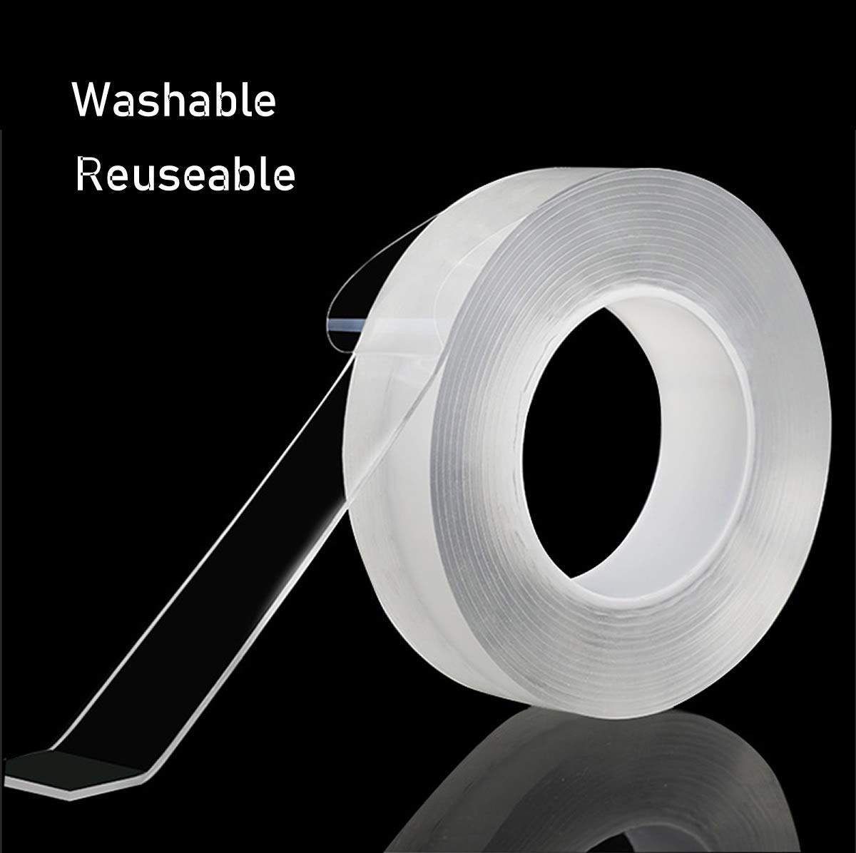 SZXULI Ruban Adhésif Double Face, Nano Tape Lavable Sans Trace, Ruban Adhésif De Montage