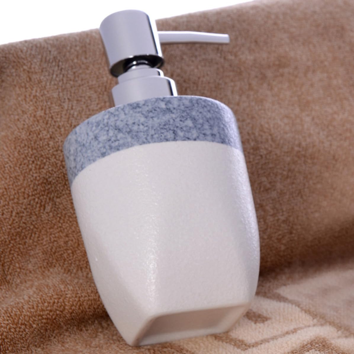 Mipcase 1juego Cerámica de Baño Set de Vaso para Cepillo de Dientes Soporte de Jabón Bandeja Color Azul Set de Accesorios para Cuarto de Baño Creativo y Práctico