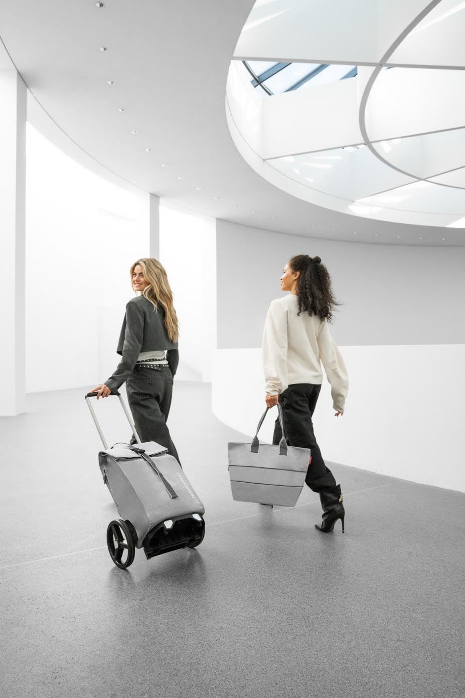 reisenthel Citycruiser – Práctica Bolsa de la Compra con Varios Compartimentos Grandes Que se Puede Utilizar como Carrito
