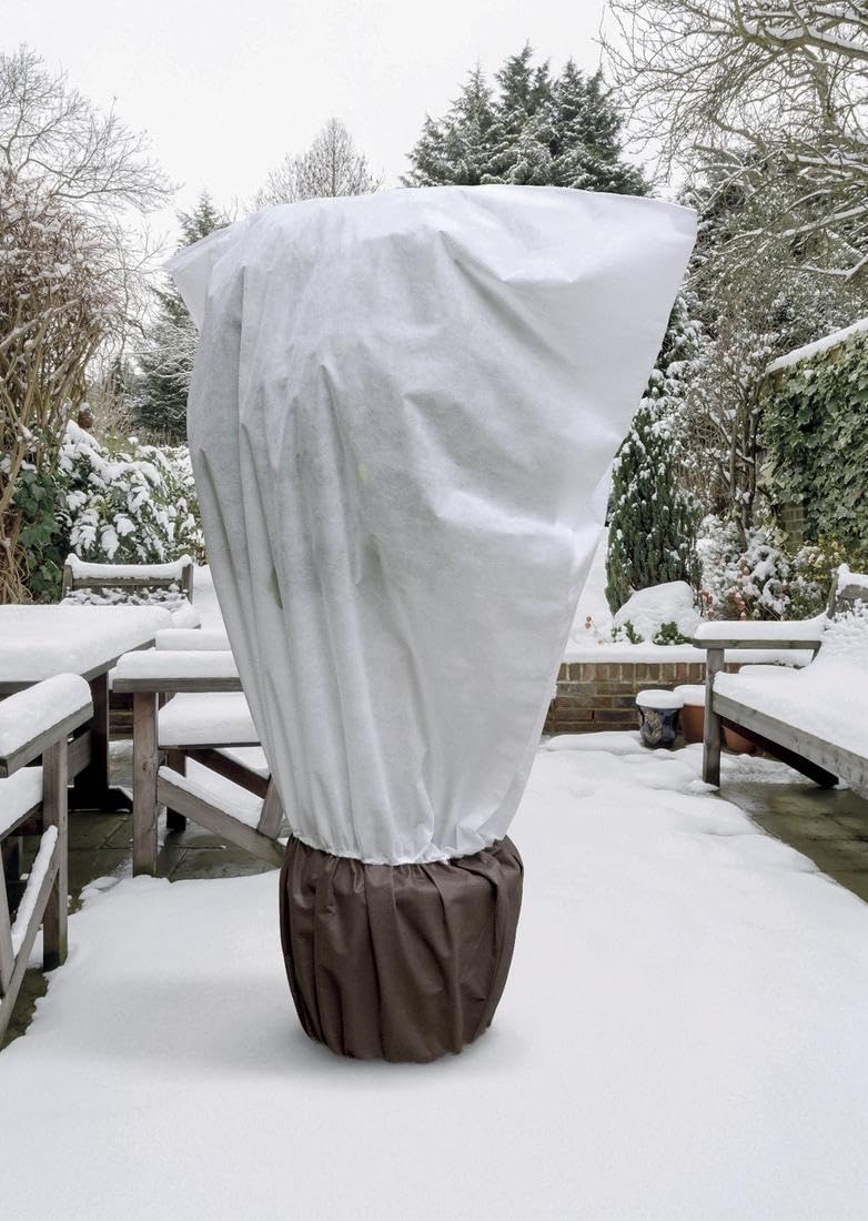 Accessoires jardin - Lot de 2 Housses d'hivernage Maxifleece 60/​80 g/​m² - 2 x 2.10 m