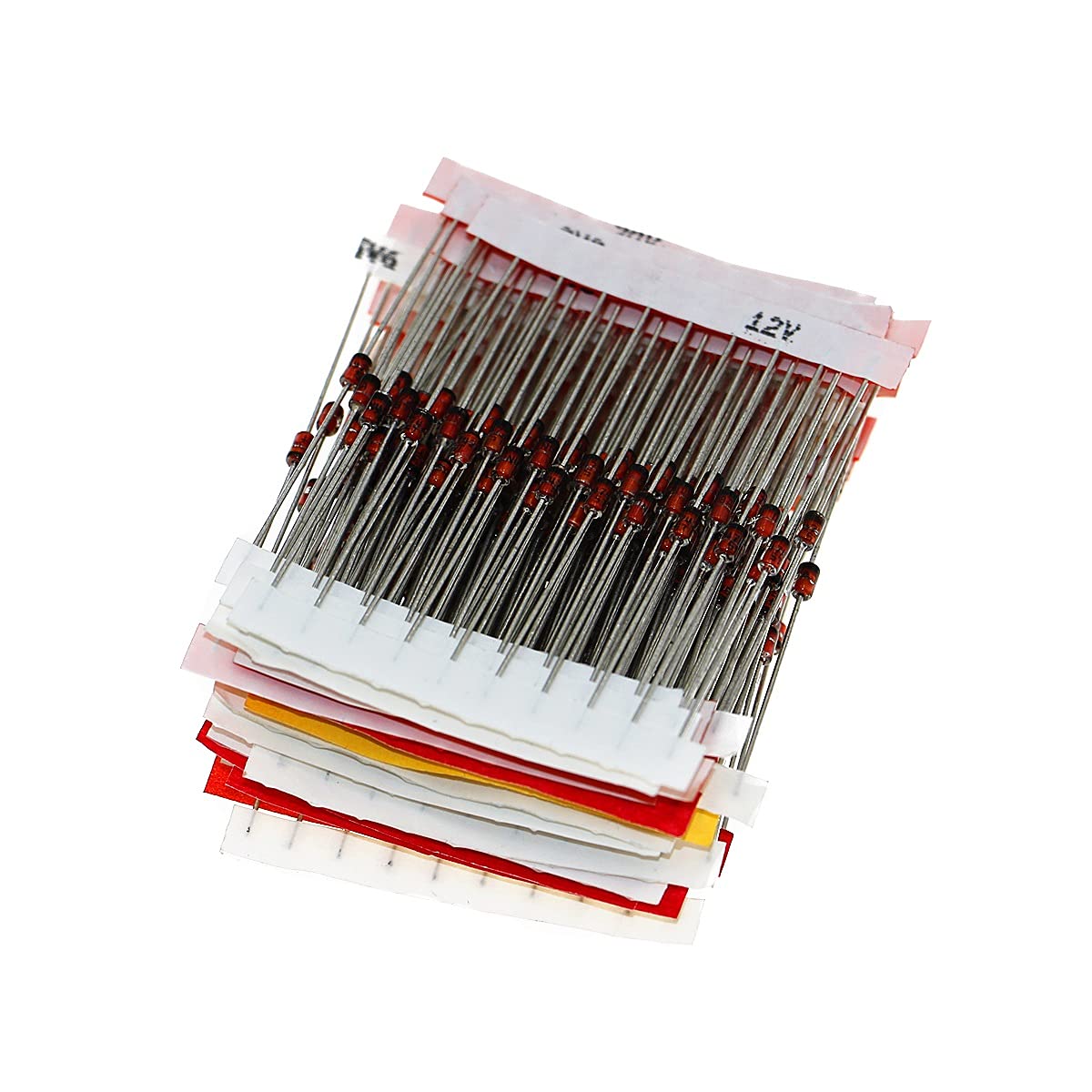 Diode Zener 1W kit d'assortiment de 18 valeurs pour régulation de tension électronique