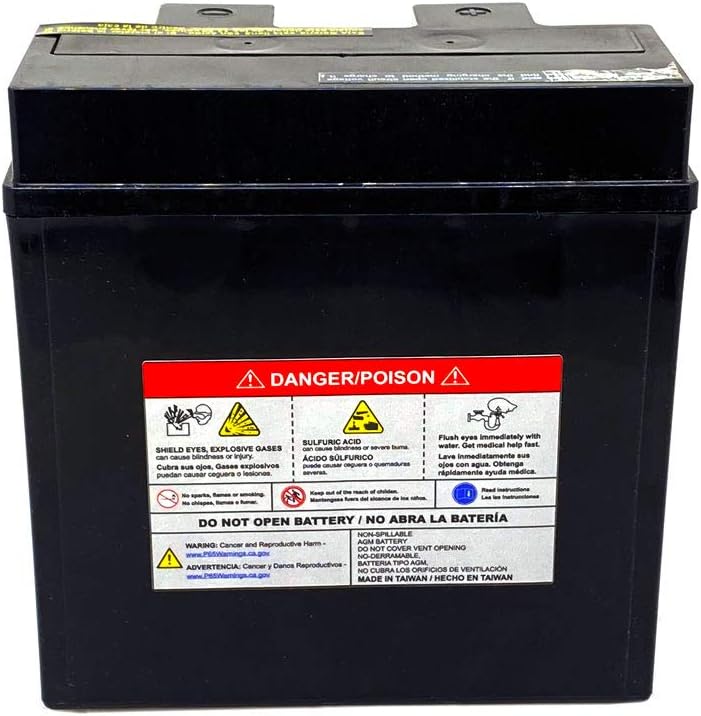 MMG YT9A-4 GEL CELL Motorcycle Battery – Factory Sealed, Maintenance Free - 12V
