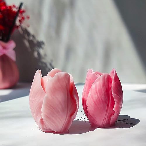 Miniatura 5 de Molde de silicona para velas de flores de amor de cuatro hojas, molde de jabón para fondant, pastel de chocolate, caramelo, molde para hornear,